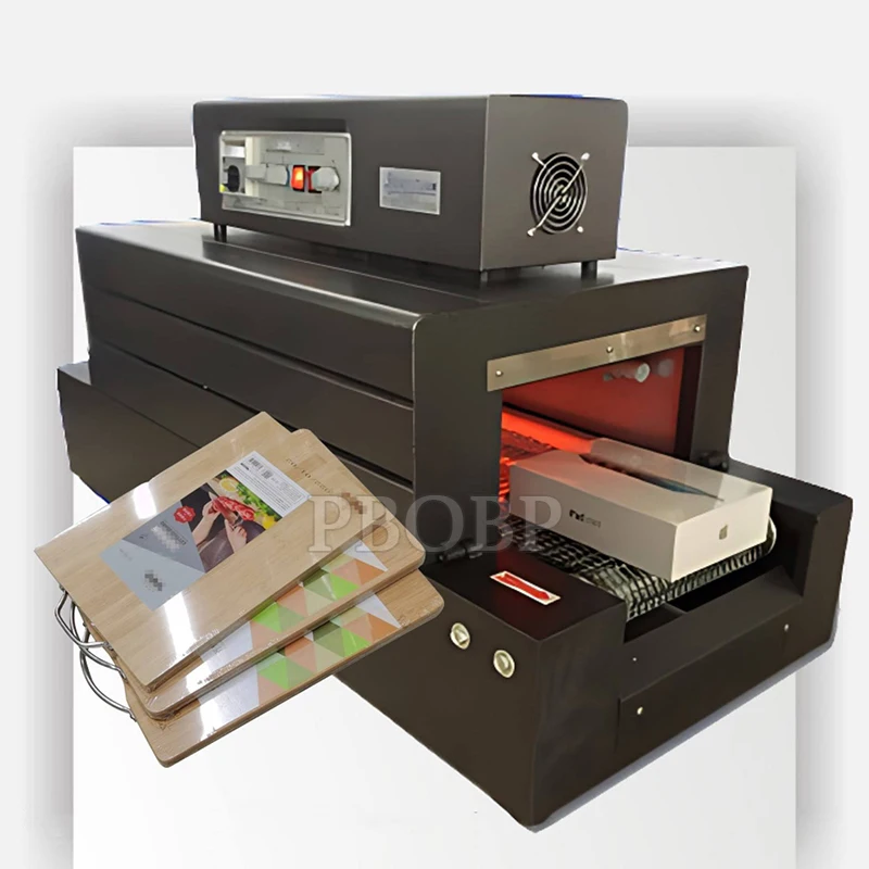 Industrial Shrink Wrapping Machine for Plastic Dishware and Kitchenware with Automatic Sealing