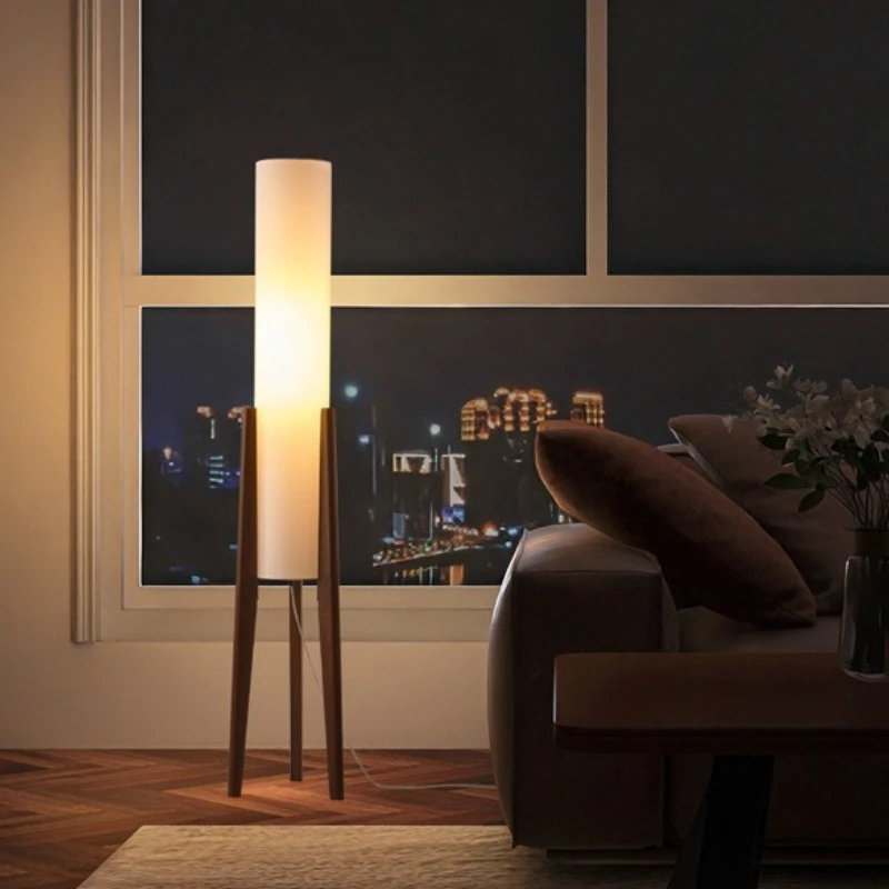 

Full Spectrum Eye Protection Floor Lamp Living Room Design Quiet and Stylish Floor Light Personalized Retro Bedroom Bedside Lamp