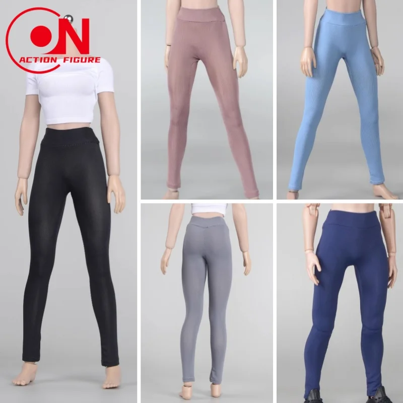 CHILI GBT-002 1/6 اليوغا بنطال مرن بنطلون ضيق عالية الخصر يغطي الرجل الملابس نموذج صالح 12 بوصة أنثى الجندي عمل الشكل