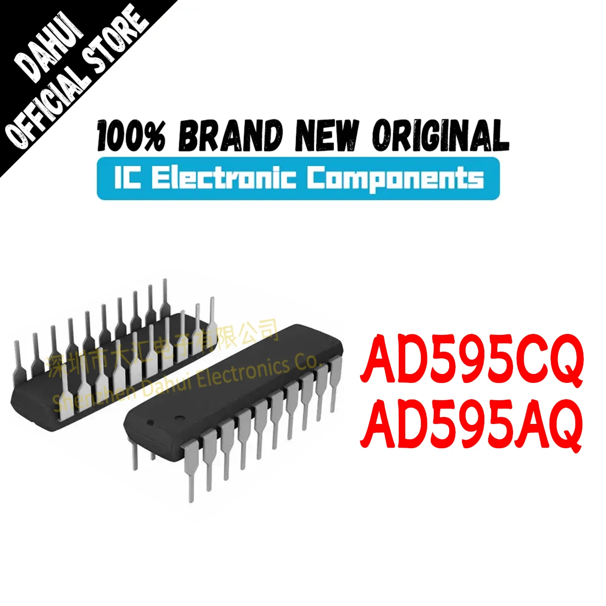 

AD595CQ AD595AQ AD595 Temperature Sensor Chip CDIP-14 New Original