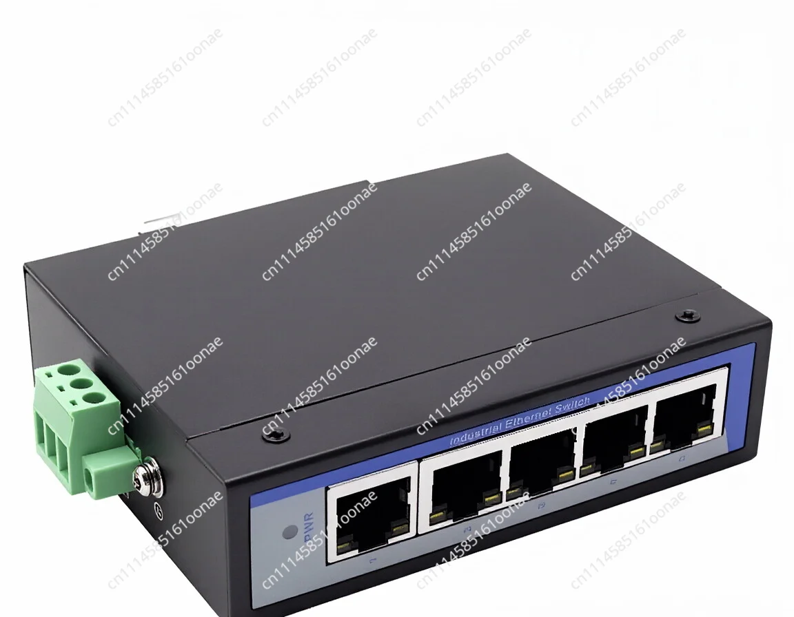 5-port all electric Ethernet switch rail UT-LLDC-5TDS-24