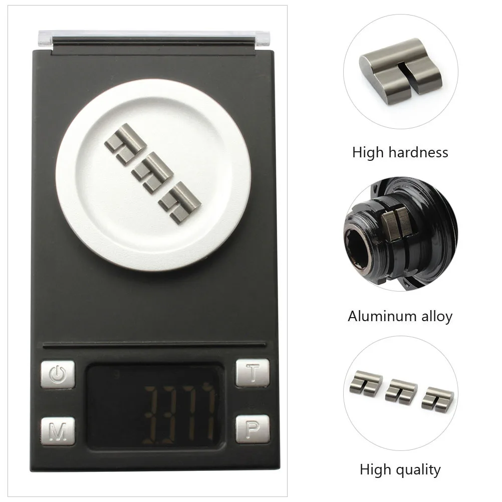 3Pcs R2.5 Freehub Pawl High Hardness Aluminum Alloy Replacement Bike Component Part Wear-Resistant Good Toughness