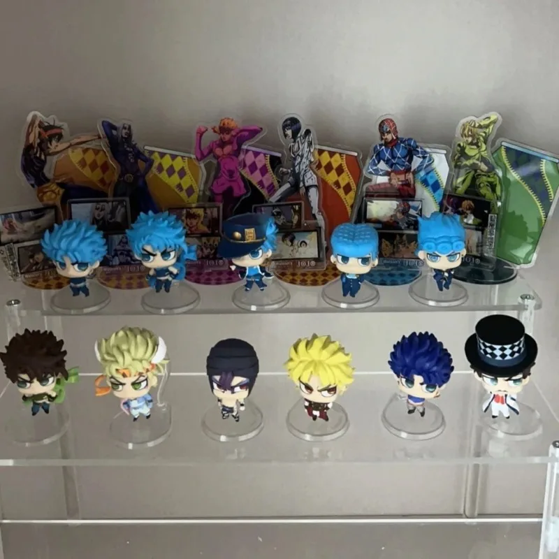 Neue JoJo's Bizarre Adventure Acryl Standfigur Giorno Giovanna Pannacotta Fugo Anime Peripheriegeräte Mode Desktop Ornament