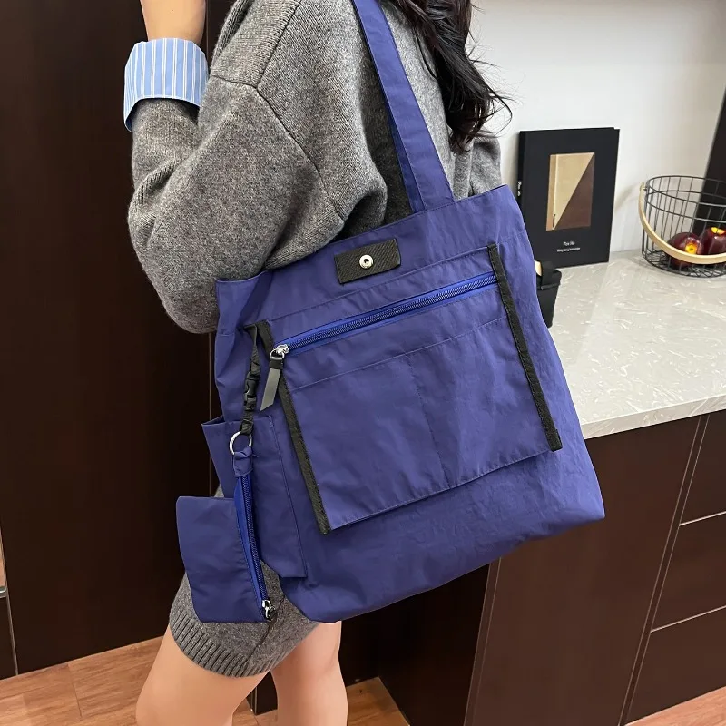 

Versatile Large Capacity Tote Bags for Women Shoulder Bags Casual Simple Versatile Shopping Bags Class Bag for Girl Designer Bag