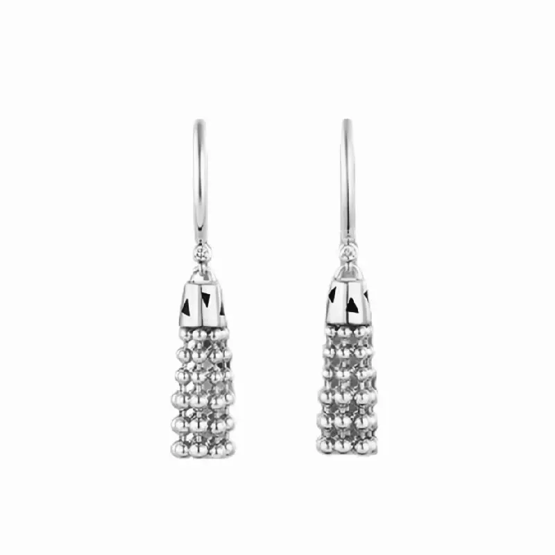 

ARIGAYA стерлингового серебра 925 пробы с высокоуглеродистым бриллиантом, черное пятно, леопардовая пантера, висячие серьги с кисточками для женщин, ювелирные изделия