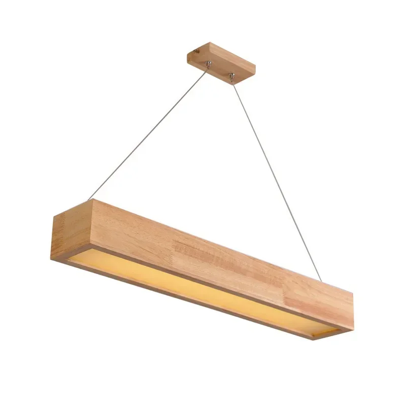 LED Wooden Pendant Light With Arcrylic Shade,Modern Style Pendant Lamp For Living Room/Sitting Room/Bedroom(DY-50)