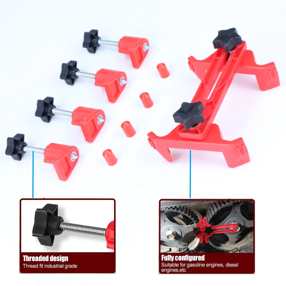 

Timing Locking Tool Kit Cam Lock Tool Camshaft Sprocket Clamp Kit Camshaft Gear Holder Dual Cam Clamp