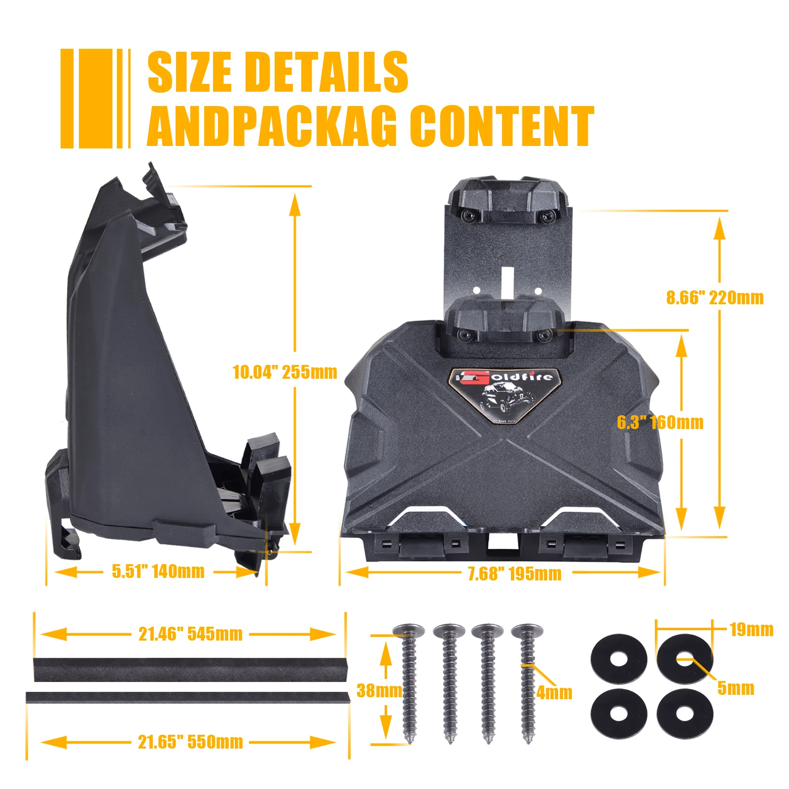 UTV Accessories Electric Device Tablet Holder GPS Mount Fits For Can Am Maverick X3 2017- 2022 All Models Replace OEM #715002874