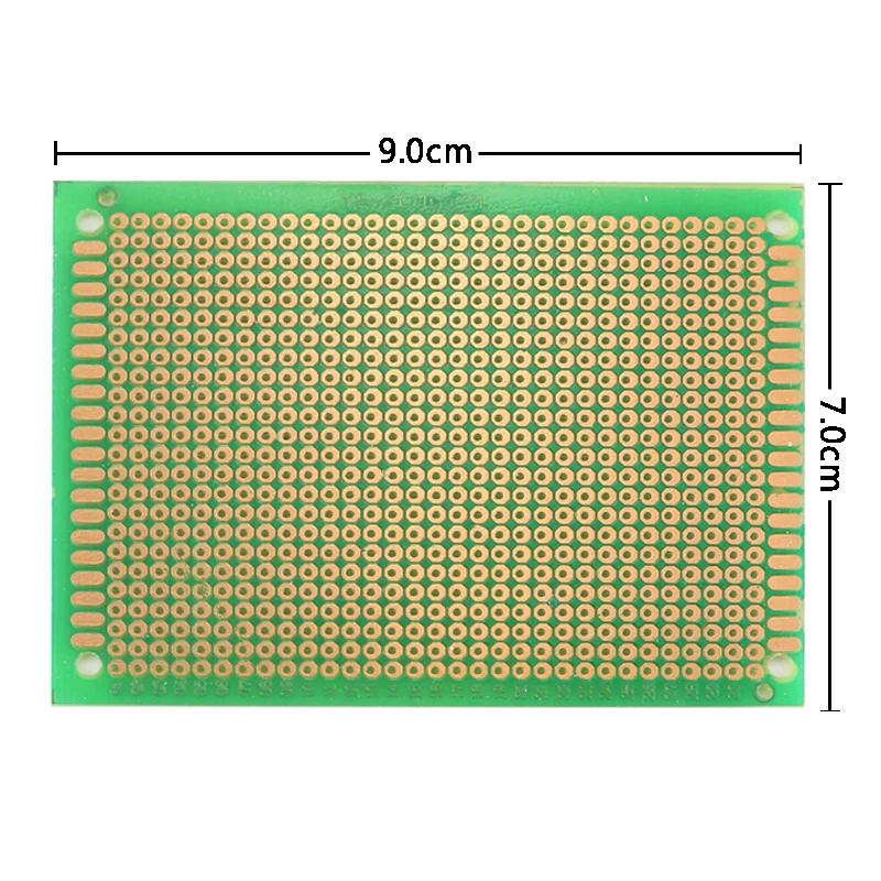 5/10PCS 7*9CM DIY PCB Universal Circuit Board Test Green  Oil Board Breadboard Bakelite Plate Glass Fiber 7x9CM  Thickness 1.6MM