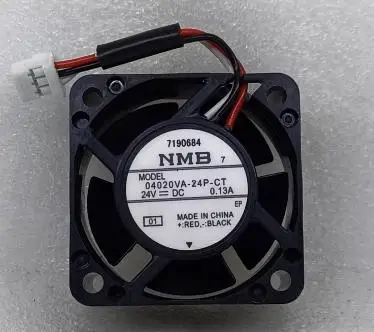 New Cooler Fan for NMB 04020VA-24P-CT/BL 24V 0.13A 4cm Frequency Converter Driven Fan 40*40*20mm