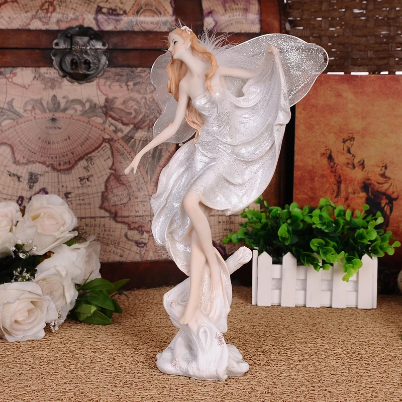 Home Decorations Window Display Beautiful Angel Decoration Dancing Girl Room Decoration Wedding Gift Home Decoration Accessories