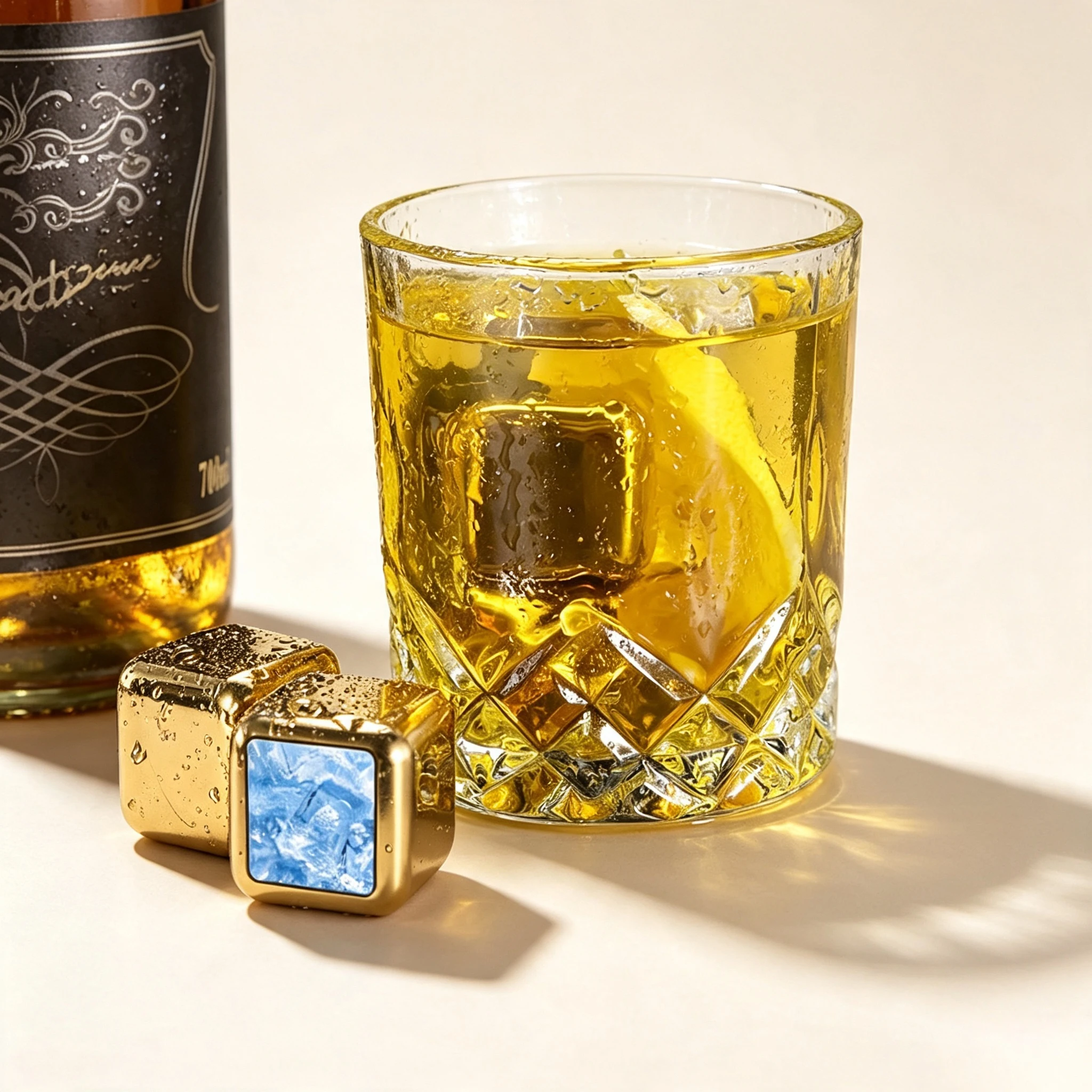 Reusable Gold Stainless Steel  - огляд і ціна Wine Beer Food