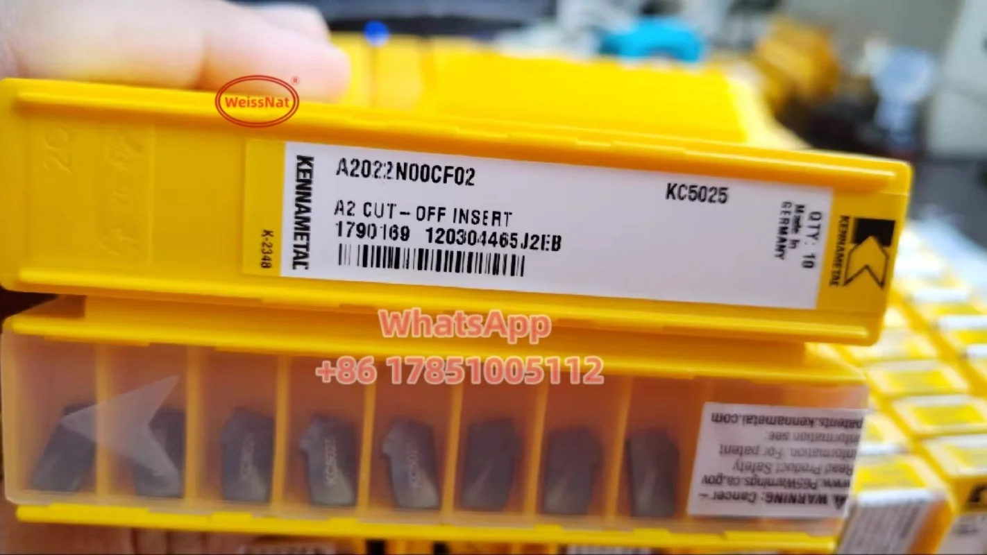 A2022N00CF00,A2022N00CF02 ,A2022N00CM02,A2022N00CR02,A2022R16CF00, KC5025 KCU25 Carbide Insert,A2022 Grooving Insert - Image 6