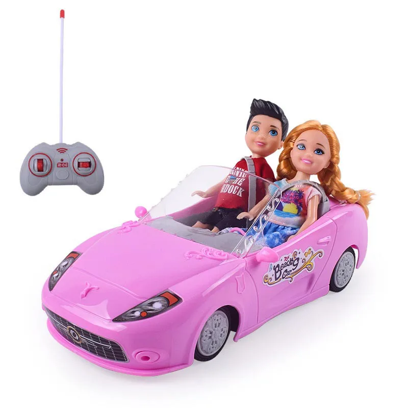 1/12 casa delle bambole radiocomando modello di auto accessori per casa delle bambole con due bambole fai da te giocattoli per bambini gioco per