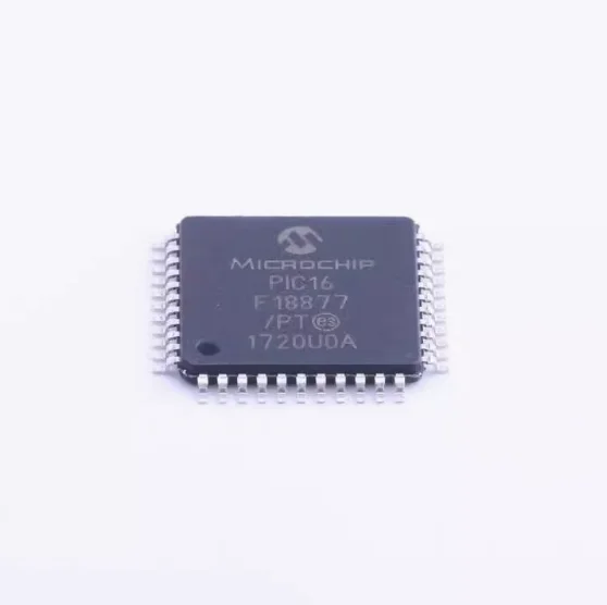 2-50pcs  PIC16F18877-I/PT  PIC16F18877  TQFP44   8 Bit Microcontroller MCU  100%New And Original