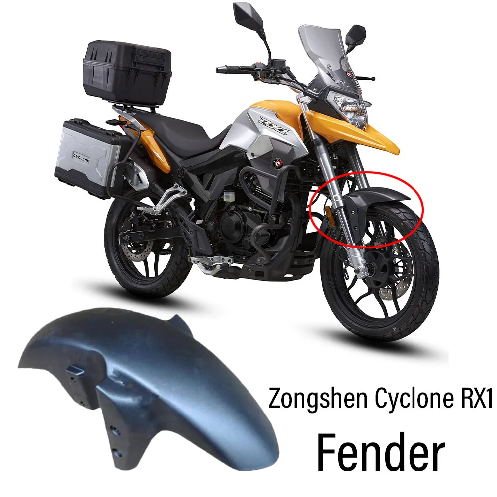 

Front Fender Fit Zongshen Cyclone RX1 ZONGSHEN RX1 ZongshenRX1 Mudguard Splash Mud Guard Protector Wheel Hugger