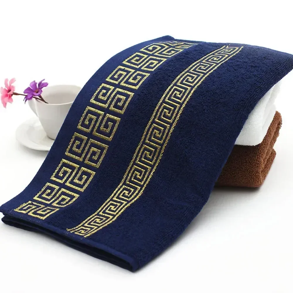 100% Cotton High Quality Face Bath Towels Bathroom Soft Feel Highly Absorbent Shower Hotel Towel Gift Towels 34x74cm