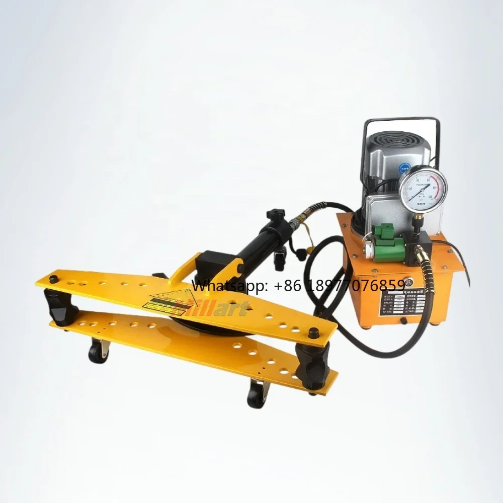Pipe And Tube Bending Machine Carbon Steel Conduit Electric Pipe Bender With Hydraulic Pump DWG-5