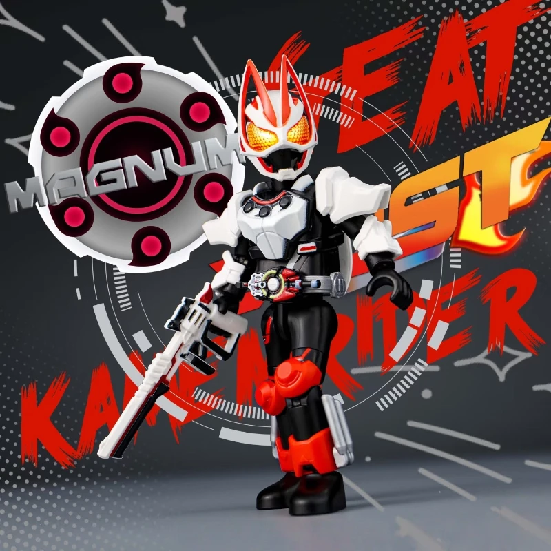 BLOKEES Kamen Rider Assemble Building Blocks Man Star Edition 1 Tycoon Buffa PunkJack Toy Model Collecting Birthday Gift