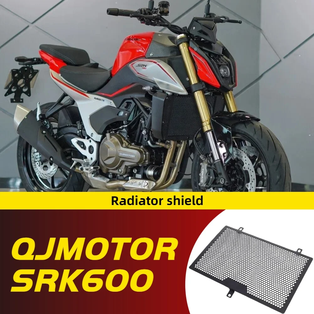 

Подходит для модернизированной сетки радиатора QJMOTOR SRK 600, защитной сетки из нержавеющей стали, крышки радиатора и аксессуаров.