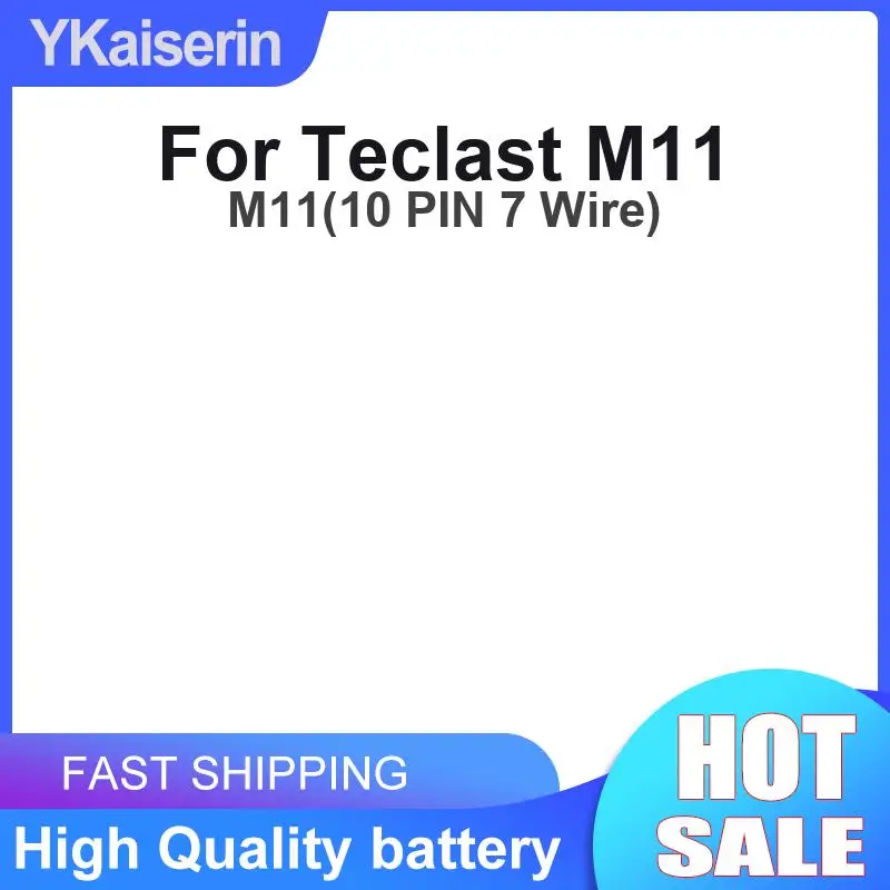 For Teclast M11 Tablet Battery Reliable Replacement 4500mAh M11 10 Pin 7 Wire