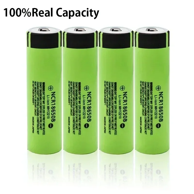 INR18650-34B 3400mAh 3.7V 20A Rechargeable 18650 Lithium Ion Battery for Toys Power Tools Flashlight