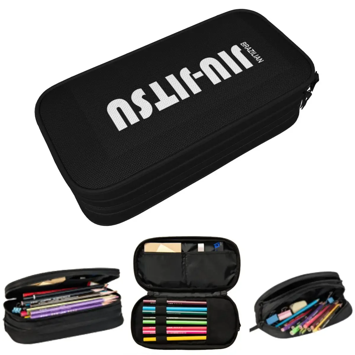 

Brazilian Jiu Jitsu (BJJ) Pencil Cases Big Capacity Pen Bags Pen Box Pencil Pouch For Boys Girls Students Stationery School