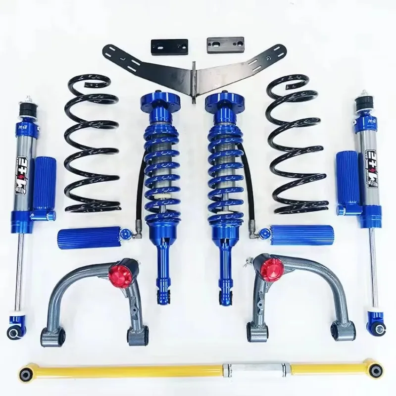 Off Road 4x4 Suspension Shocks 4x4 Off Road Coilover Shock Absorber For Lc120 Lc150 Blue