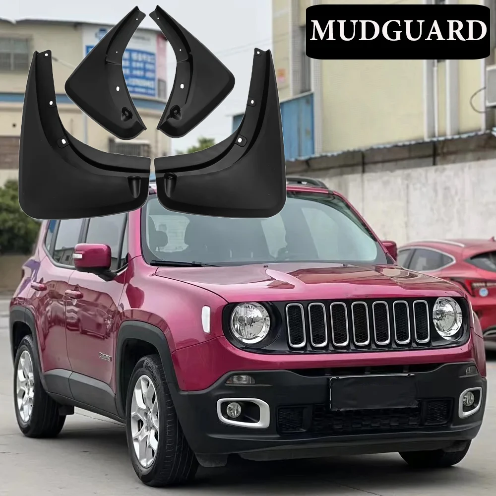 

Car Mudflaps Splash Guards Mud Flap Mudguards Fender For Jeep Renegade 2014-2021 2015 2016 Car Styling Accessories