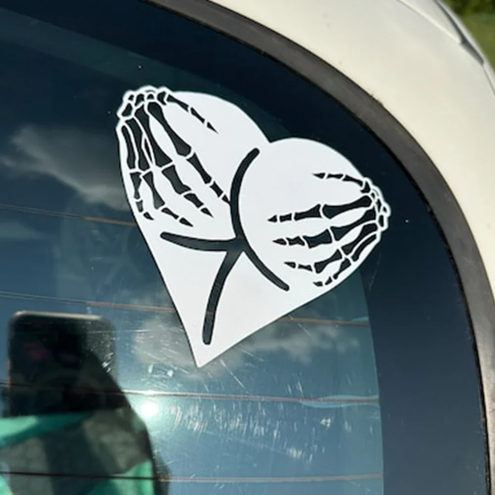 

Скелет на заднюю часть автомобиля, наклейки для украшения окна, скелет, сексуальная наклейка, внешние аксессуары, водонепроницаемые виниловые наклейки высокого качества