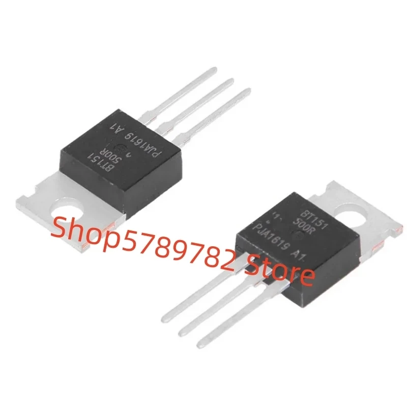 10pcs  New Imported 100% Original BT151 BT151-500C BT151-500R BT151-800R TO-220 Single Transistor Triode