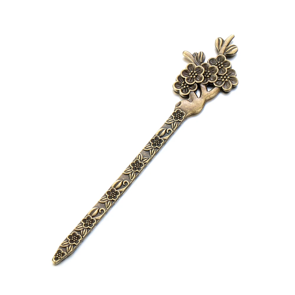 Accessoires de coiffure pour femmes, style vintage, outils de coiffure métalliques, pinces à cheveux, épingles à cheveux en bronze, bâtons à cheveux vintage.