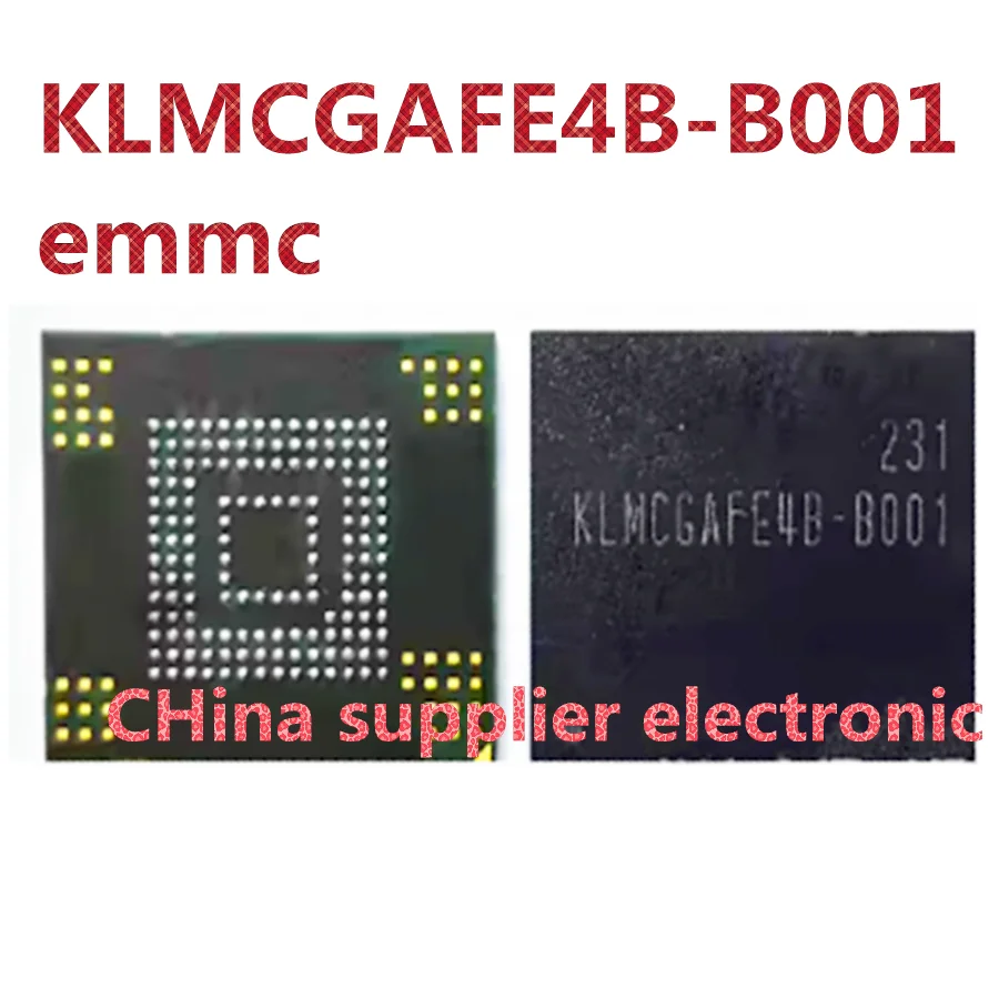 KLMCGAFE4B-B001 153 ball for Samsung 64G emmc mobile phone font second-hand plant good ball ic