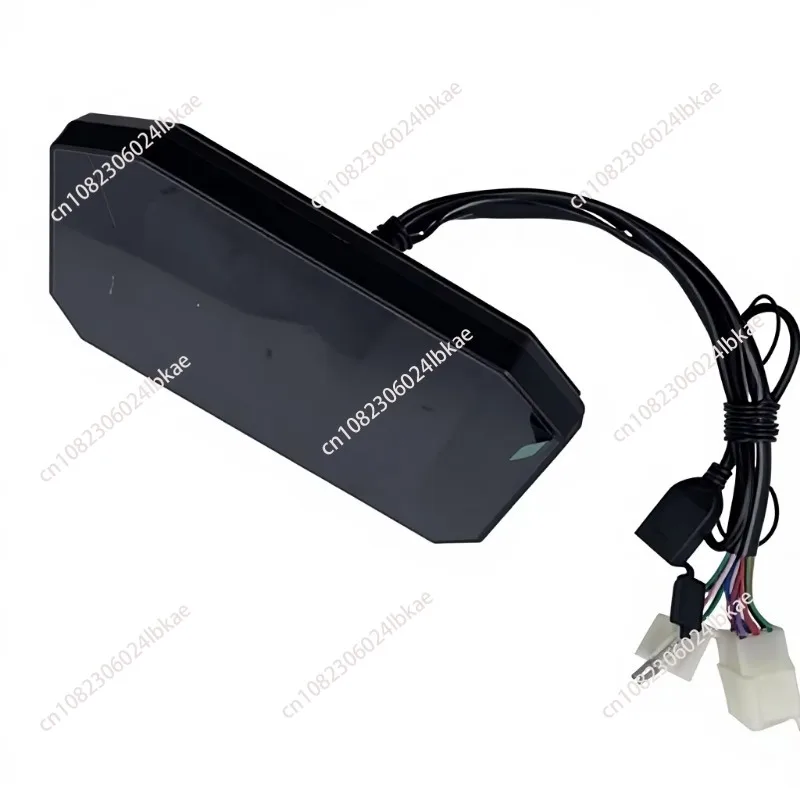 Speedometer dashboard display 48v 60v 72v 96v 108v with single wire and can bus for electric bike