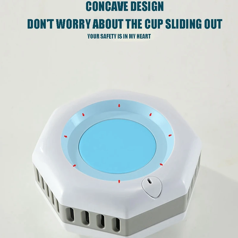 1ชิ้นตู้เย็นไฟฟ้าแบบพกพาสำหรับฤดูร้อนกาต้มน้ำทำความเย็นเร็วทันทีถ้วยเครื่องดื่มเย็นเย็นกาน้ำปลั๊กแบบยุโรป