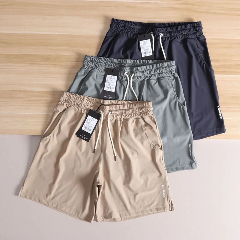 

Lightweight Qui Dry Breathable Outdoor Function Men's Elastic Waist Casual Sports Training Running orts Summer New Sle