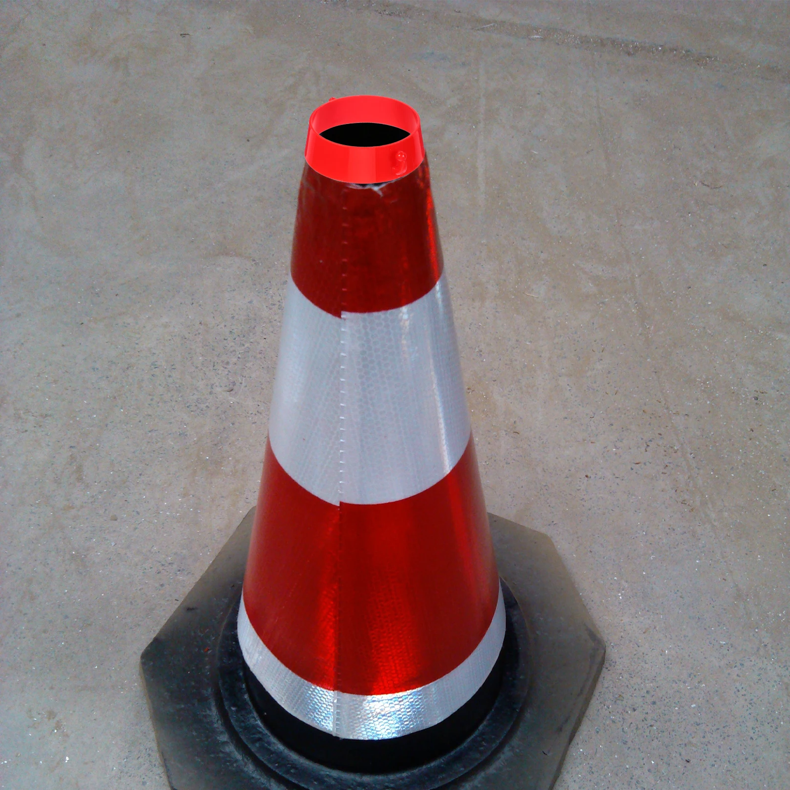 10pcs Road Cone Chain Connectors Plastic Safety Barrier Connector Links Traffic Pole Accessories Lightweight Design