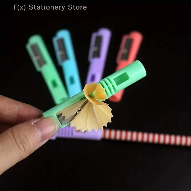 

1/3PCS Multi-Functional Manual Pencil Sharpener With Protective Knife Cap Feature Portable Stationery For School Supplies