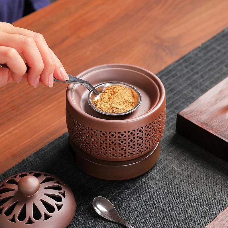 Ceramic Electric Incense Burner Home Indoor Temperature Control Incense Burner Point/seal Incense Powder Heating Tools