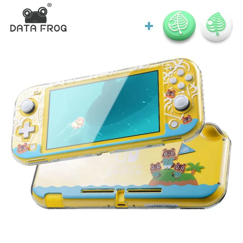 DATA FROG-Coque de protection transparente pour console Nintendo Switch Lite, étui rigide animal, coque de protection pour NS