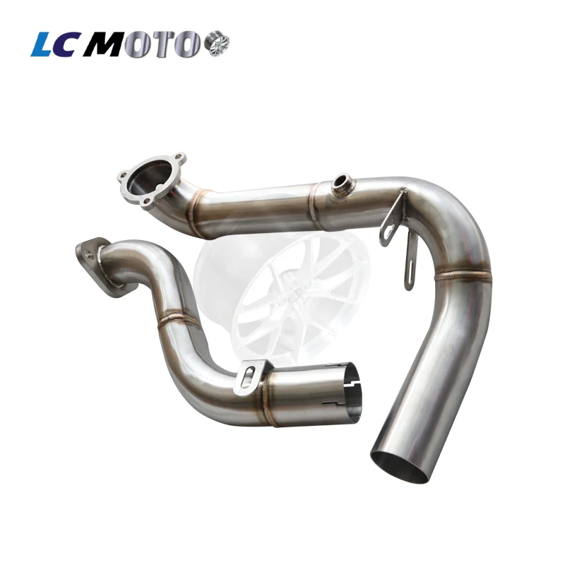 SS304 Exhaust Downpipe For Mercedes‑AMG W177 A35 2.0T 306HP GPF Models 2019+ Performance Upgrade Parts