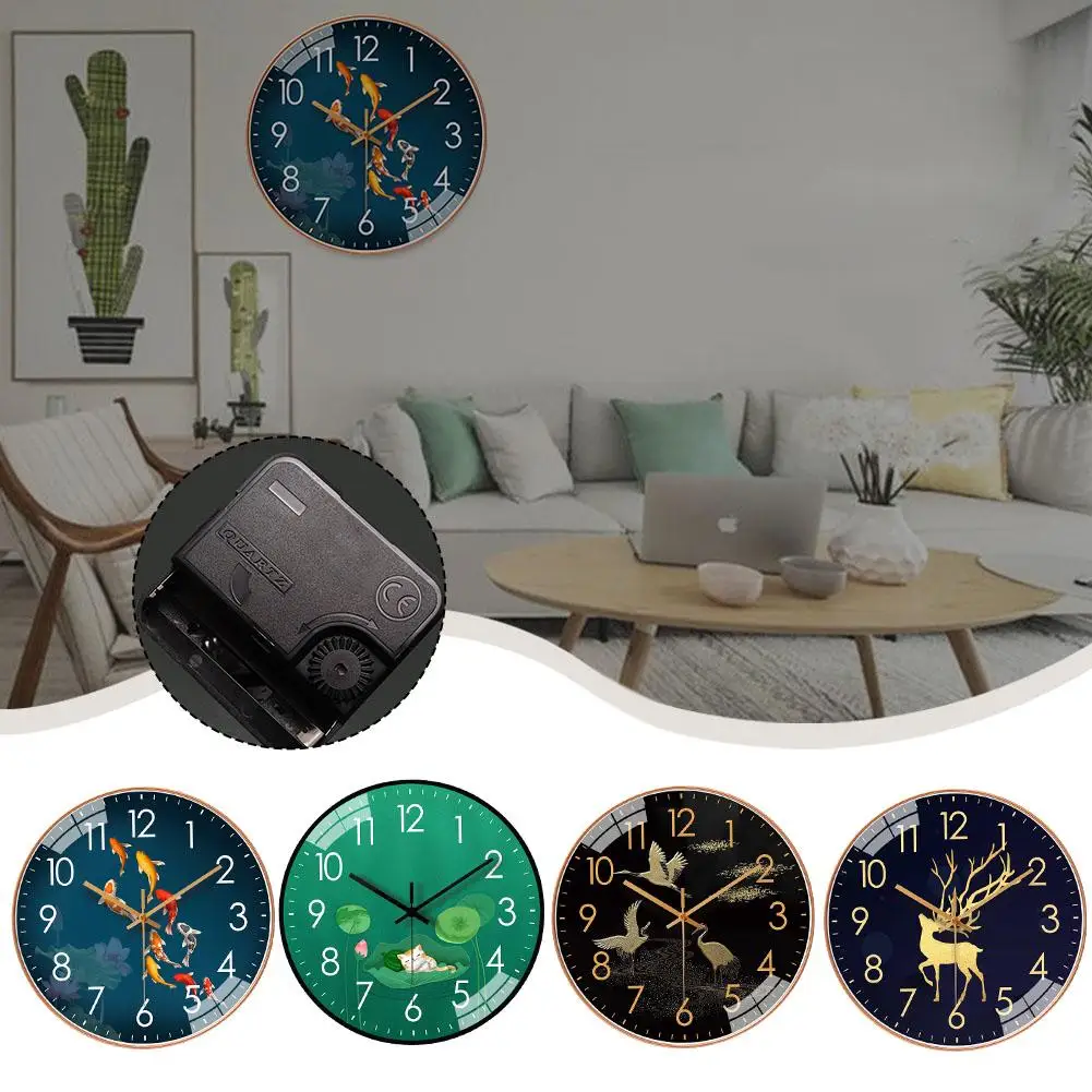 ساعة حائط كوارتز لغرفة المعيشة ، ريترو ، صامت ، مدرسة ، غرفة اجتماعات ، ديكور حائط ، عصري ، الحد الأدنى