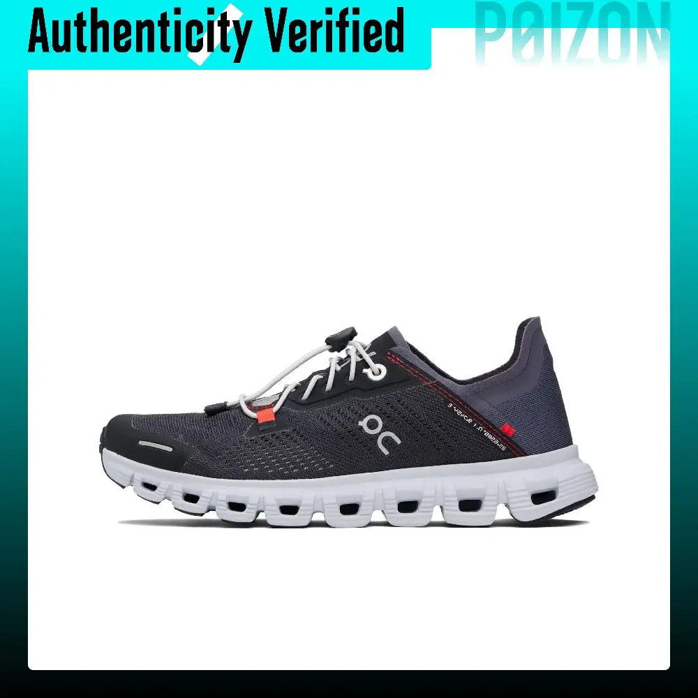 On x Mita Cloud 6 Low top Running Shoes Men's Black Gray 3MF10683231