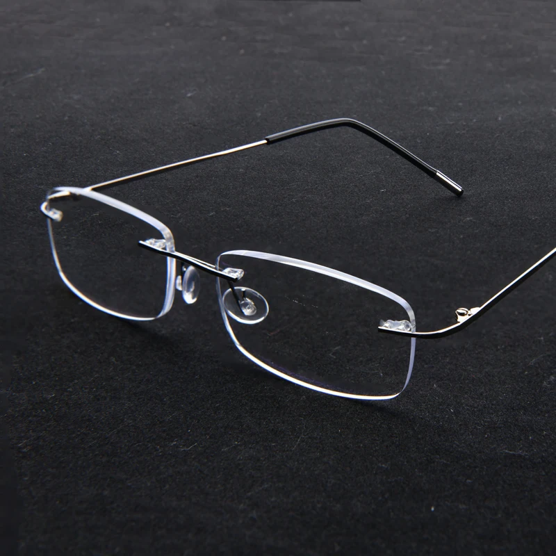 Ultraleichte Memory-Titan-Randlose Lesebrille für Herren und Damen, blaues Licht, Presbyopie-Brille +1,0 +1,5 +2,0 bis +3,5 +4,0 – Detail 9