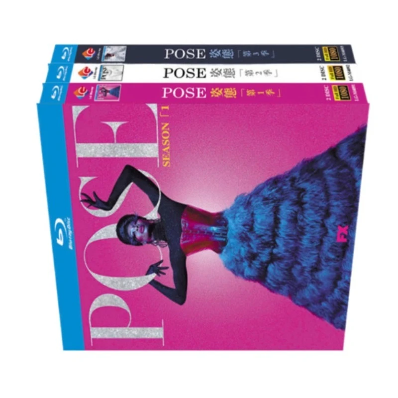 

Pose Season 1-3 (2021) Blu-ray discBlu-ray disc 6-D