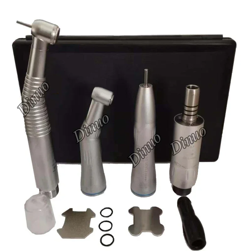 den tal facto  highquality  handpiece kit  3 water sprays High speed push button and  low speed inner water handpiece  2/4Holes