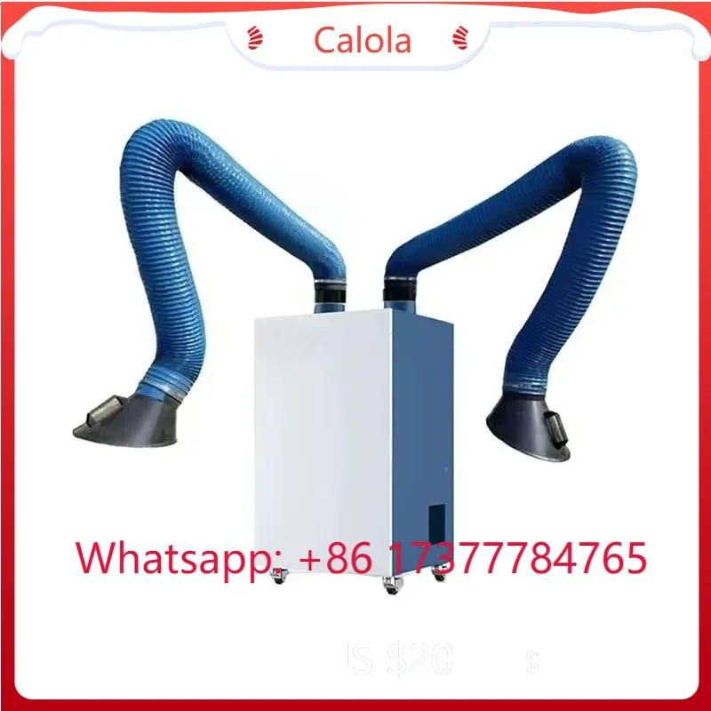 2026 Updated Portable Industrial Dust Collector Powerful Vacuum Smoke Extractor with Pulse Jet Cleaning System
