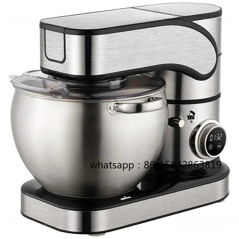 Chef Machine Household Multifunctional Egg Beater Mixing Machine Intelligent Timing Kneader Commercial 10L