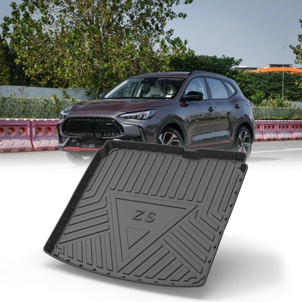 For MG ZS 2017 2018 2019 2020 2021 Waterproof Car Trunk Boot Seat Cover Cushion Trunk Protector Liner Mat