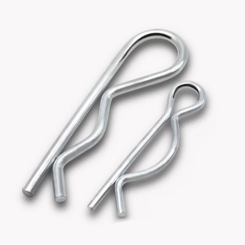 10-100pcs  M1 --M4 M5 M6 M7 Spring R Type  Cotter Pin  Retaining Clips Wave R-shaped Pin Clamp Hair Tractor Pin for Car